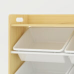 Kids Toy Storage Unit 9 Boxes Drawers 3 Tier Childrens Shelf Kids Bedroom Play - Image 6