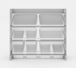 Kids Storage Wooden Unit Children's Bookshelf Toy Box 12 Cube 3 Tier Tubs Box - Image 5