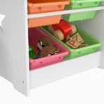 Childrens Kids Wooden Table and Chairs Set With Storage for Nurseries & Bedrooms - Image 3