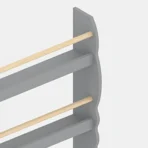 Kids Bookcase Wall Shelf, 4 Tier Children's Bookshelf Storage Display Rack - Image 2