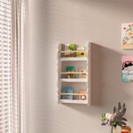 Wall Mounted Children Bookcase Kids Display Bookshelf Storage Unit Shelving Rack
