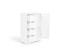 Bathroom Storage Cabinet 4-Drawer Cupboard Free Standing Unit Shelf Furniture UK - Image 5