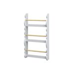 Wall Mounted Children Bookcase Kids Display Bookshelf Storage Unit Shelving Rack - Image 5