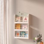 Children Bookcase Kids 3Tier Display Bookshelf Storage Unit Shelving Wooden Rack