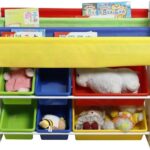 Children Kids Toy Storage Organiser Unit Playroom Shelf Rack - 6 Boxes Organizer