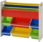Children Kids Toy Storage Organiser Unit Playroom Shelf Rack - 6 Boxes Organizer - Image 3