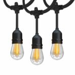 Feit 48ft (14.6m) 24 LED Indoor/Outdoor Weatherproof String Lights Set